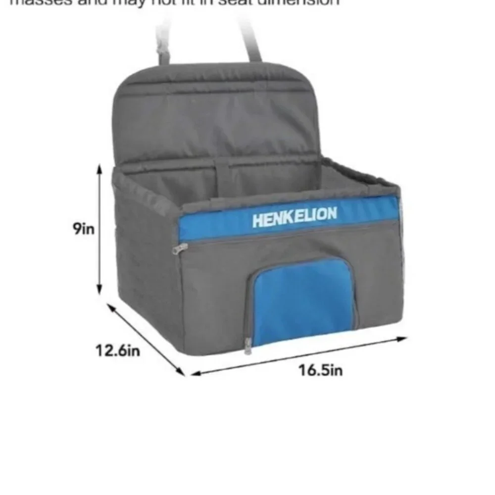 Henkelion Dog Booster Seat Pet Car Duffle Bag